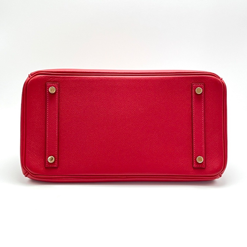 HERMES 金扣 birkin30手提包30*24*17 99新配件塵袋鎖鑰匙雨衣購證-4