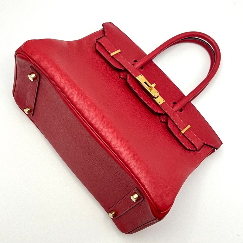 HERMES 金扣 birkin30手提包30*24*17 99新配件塵袋鎖鑰匙雨衣購證-5