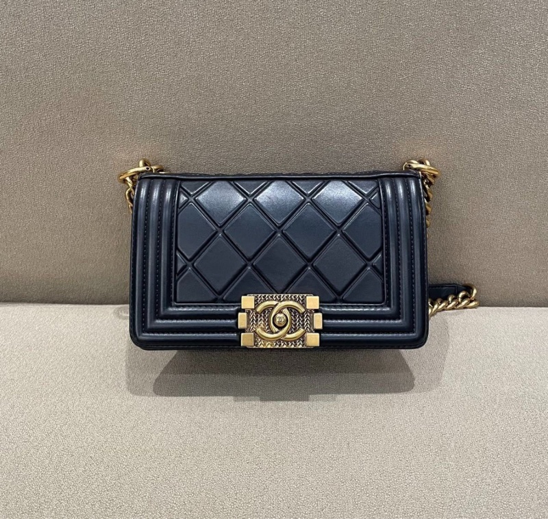 【99%新✨全平台最便宜】香奈兒chanel leboy 薩爾斯堡系列 小號21開-1