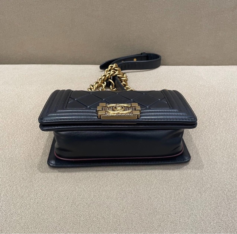 【99%新✨全平台最便宜】香奈兒chanel leboy 薩爾斯堡系列 小號21開-5