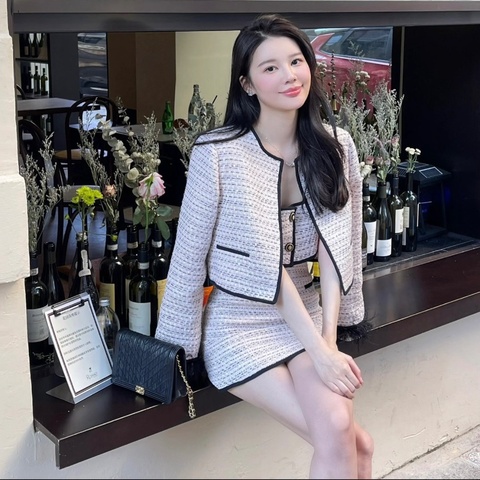 CHANEL黑金Leboy 牛皮褶皺woc絎縫肩背斜背包 19*12*4 99新配件盒子塵袋保卡