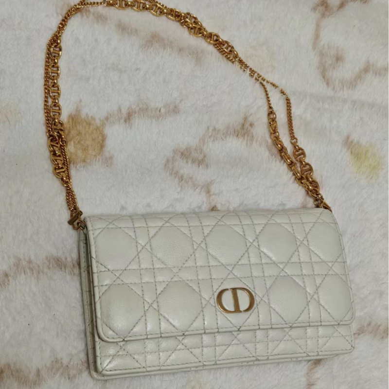 【95%新 Dior Woc✨ 全網最低價！】 Dior Woc 白色金色保值款 無使用痕跡-2