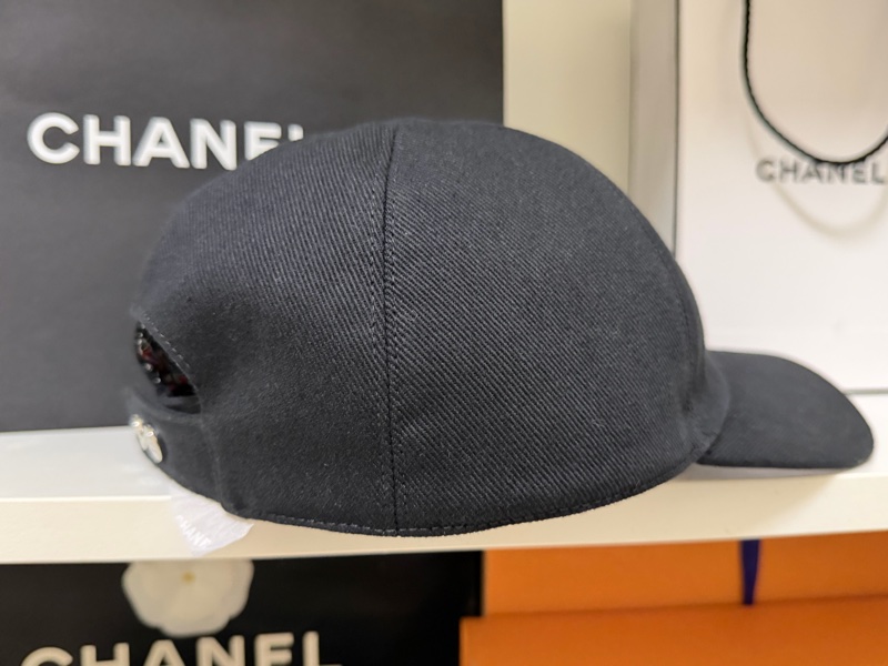 Chanel雙C棒球帽-5