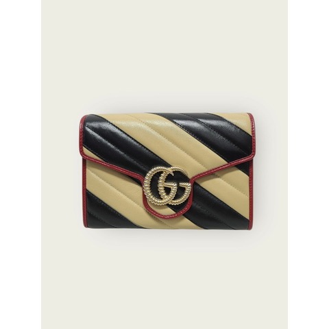 【包稅】GUCCI GG Marmont Matelassé 多色鏈條單肩包