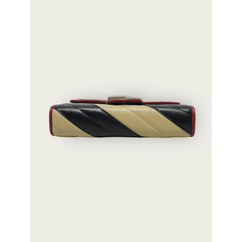 【包稅】GUCCI GG Marmont Matelassé 多色鏈條單肩包-5