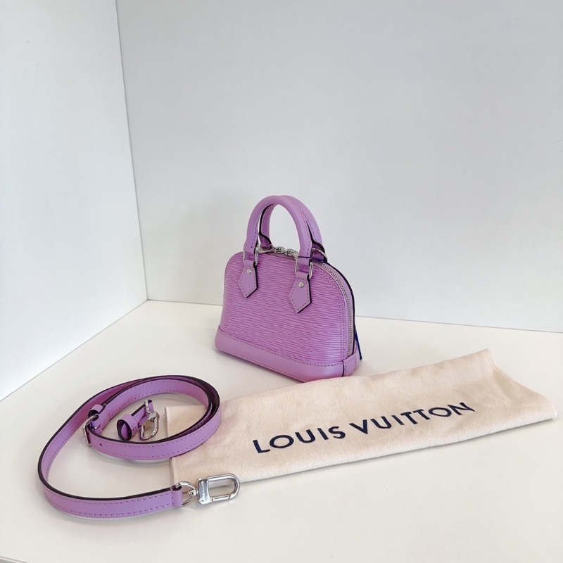 LV 新款alma nano 薰衣草迷你mini小貝殼17.5*8.5*12 98新配件塵袋-1