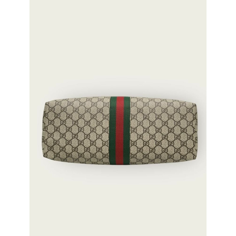 【包稅】GUCCI GG Supreme Ophidia Web 購物手提袋（中）-5