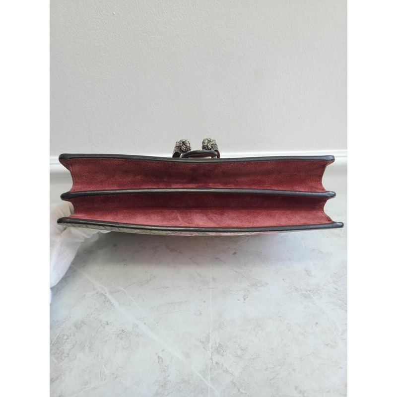 【包稅】GUCCI GG Supreme Flower Bloom Dionysus 鏈條單肩包（中）-5