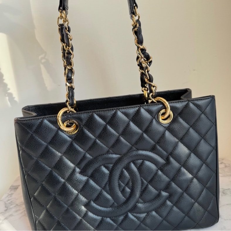 Chanel 大豆腐 金鏈包-7