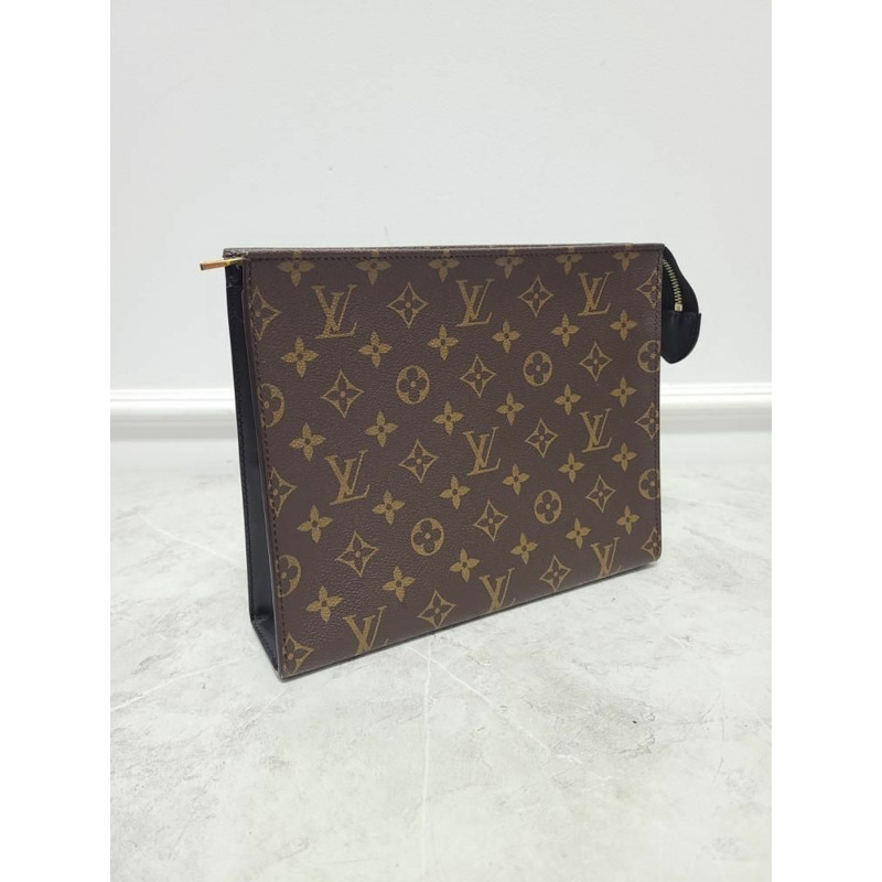 【包稅】LOUIS VUITTON 字母圖案帆布洗漱包-2