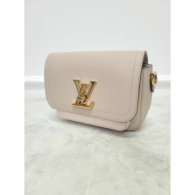 【包稅】LOUIS VUITTON LV灰色Rockmytender鏈條單肩包-2