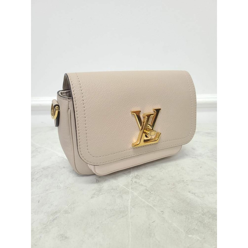 【包稅】LOUIS VUITTON LV灰色Rockmytender鏈條單肩包-3