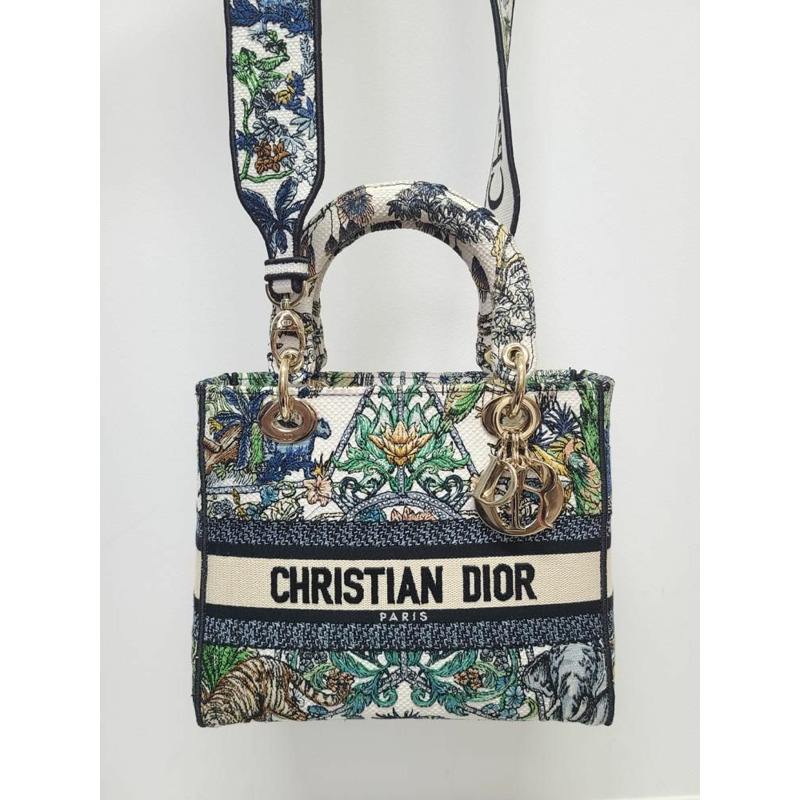 【包稅】DIOR 白色 多色 Étoile de Boyage Lady Di Light 單肩包-4