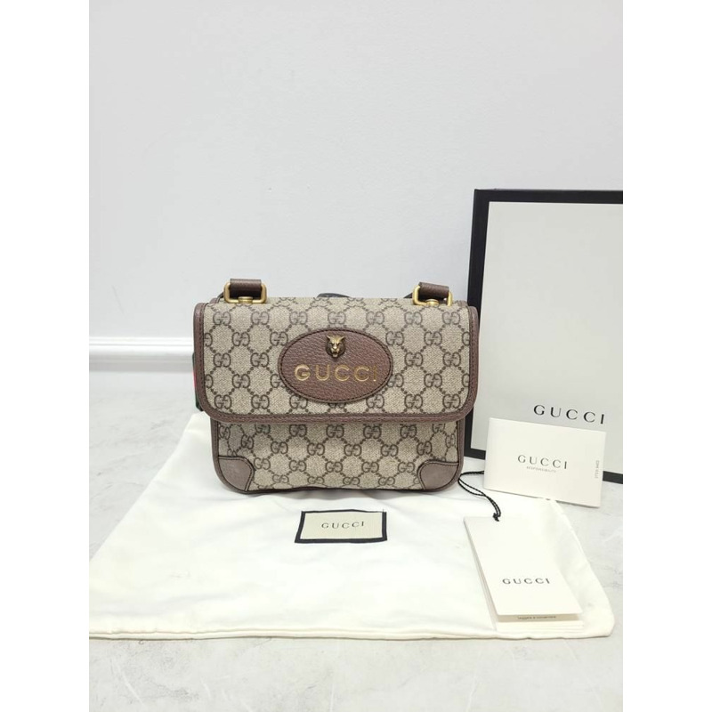 【包稅】GUCCI Neo Vintage GG Supreme 小斜背包-8