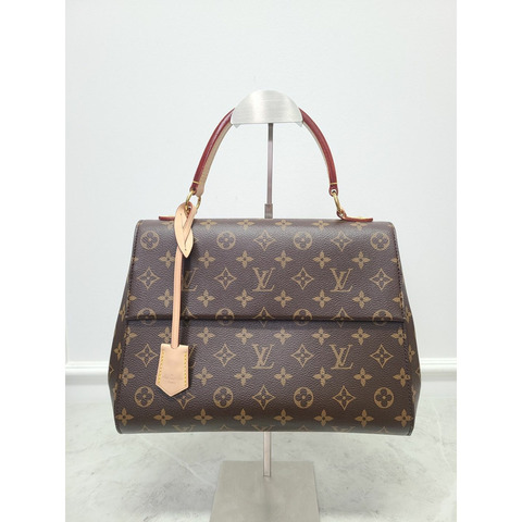 【包稅】LOUIS VUITTON Monogram Canvas Glacier Blue Cluny Shoulder Bag MM