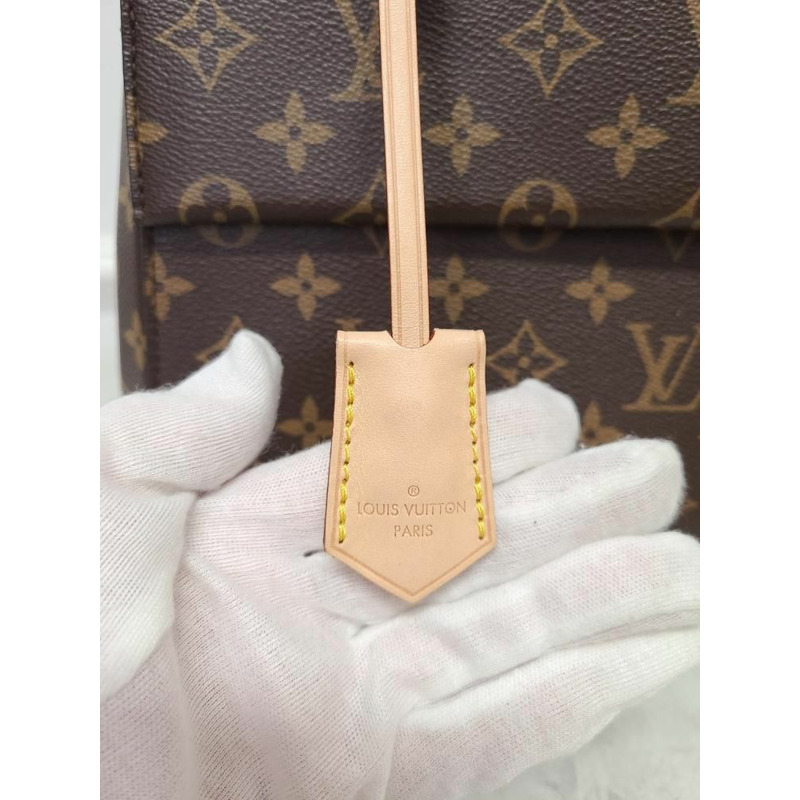 【包稅】LOUIS VUITTON Monogram Canvas Glacier Blue Cluny Shoulder Bag MM-4