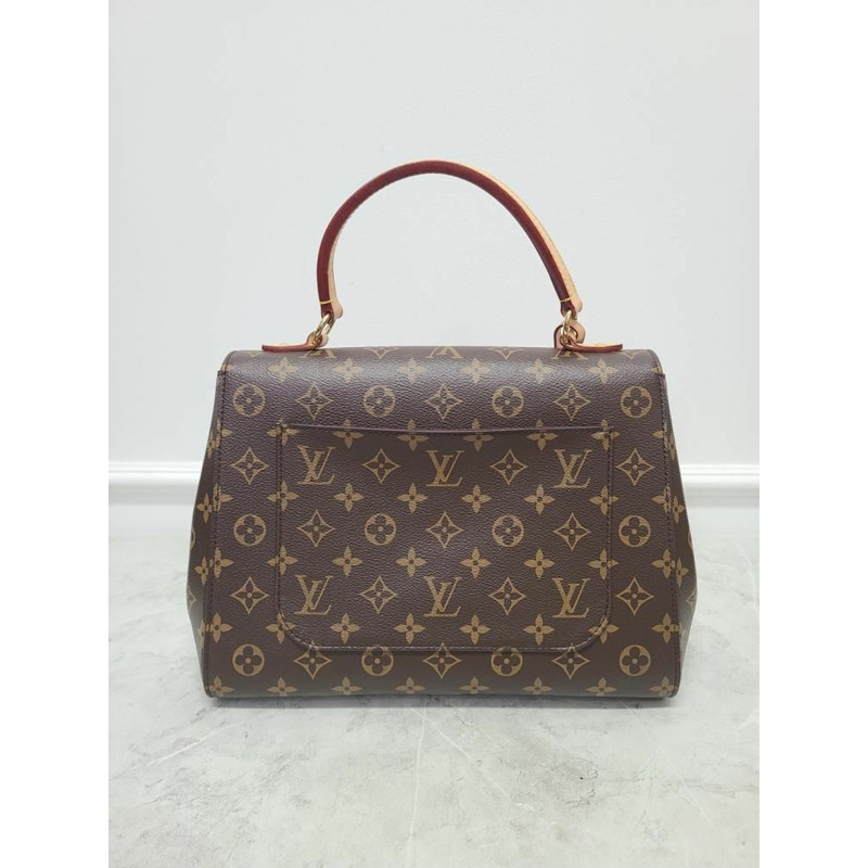 【包稅】LOUIS VUITTON Monogram Canvas Glacier Blue Cluny Shoulder Bag MM-6