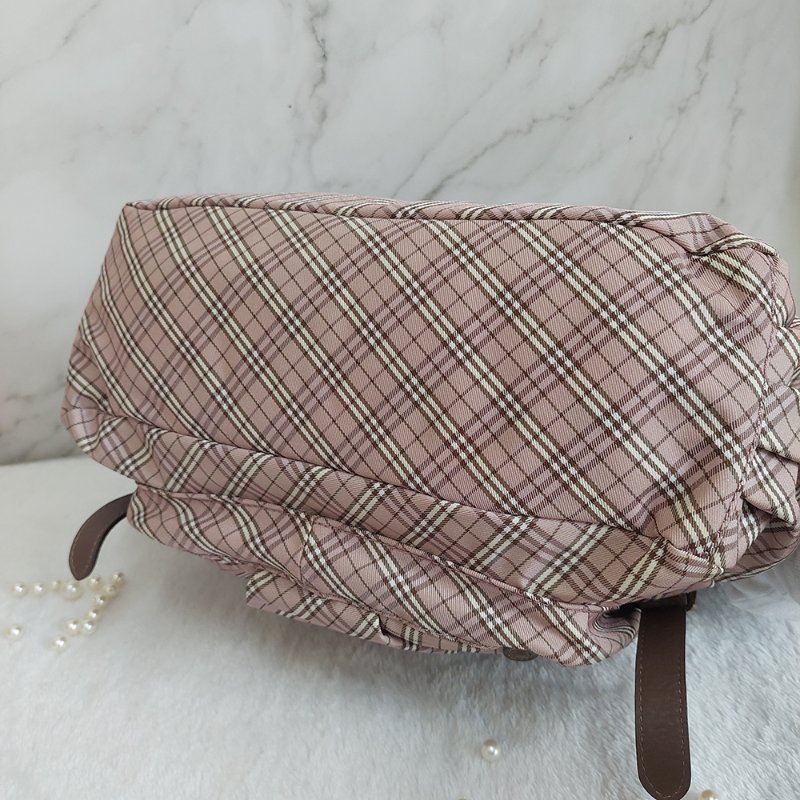 BURBERRY 博柏利 藍標 双提把/手提/單肩背包~二手-23