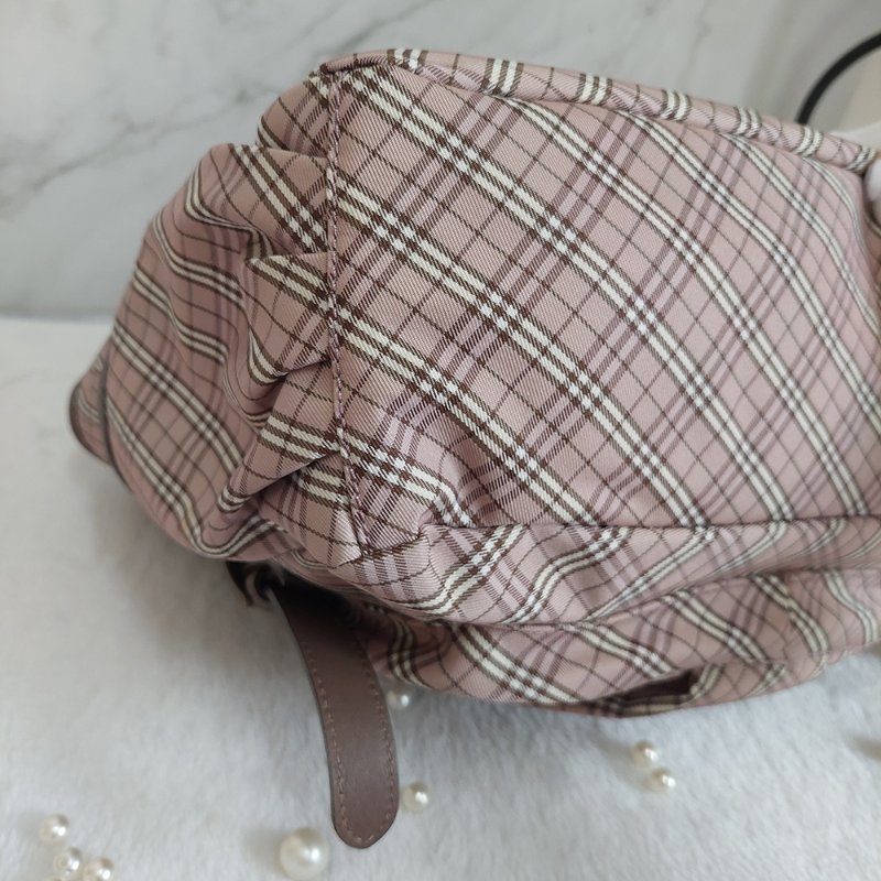 BURBERRY 博柏利 藍標 双提把/手提/單肩背包~二手-25