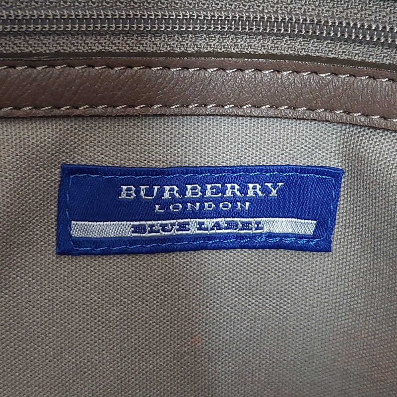 BURBERRY 博柏利 藍標 双提把/手提/單肩背包~二手-28