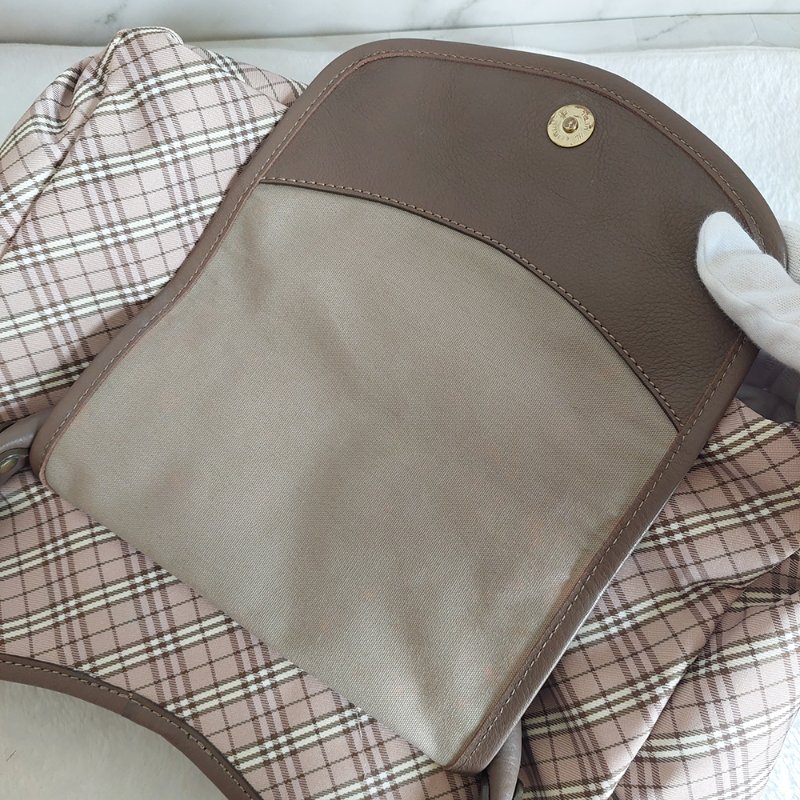 BURBERRY 博柏利 藍標 双提把/手提/單肩背包~二手-36