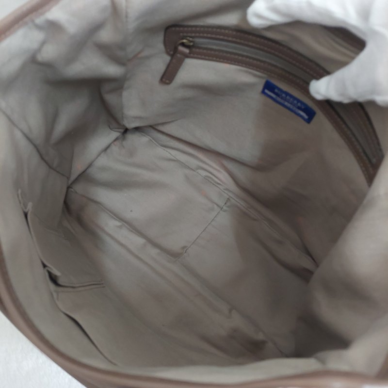 BURBERRY 博柏利 藍標 双提把/手提/單肩背包~二手-54