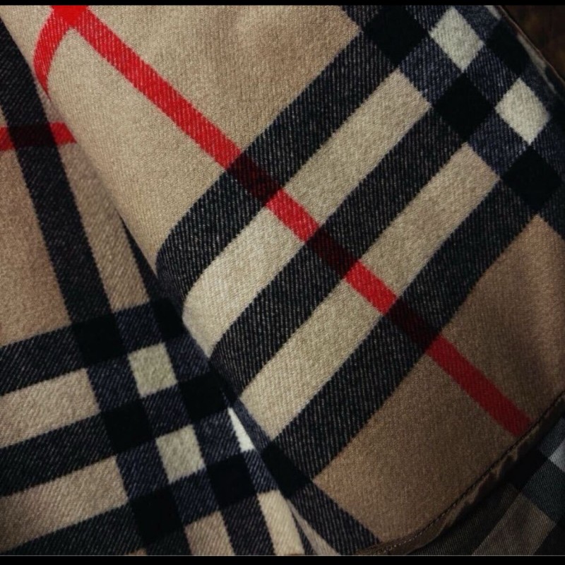 日本二手／Burberry 風衣／有羊毛保暖襯裡-6