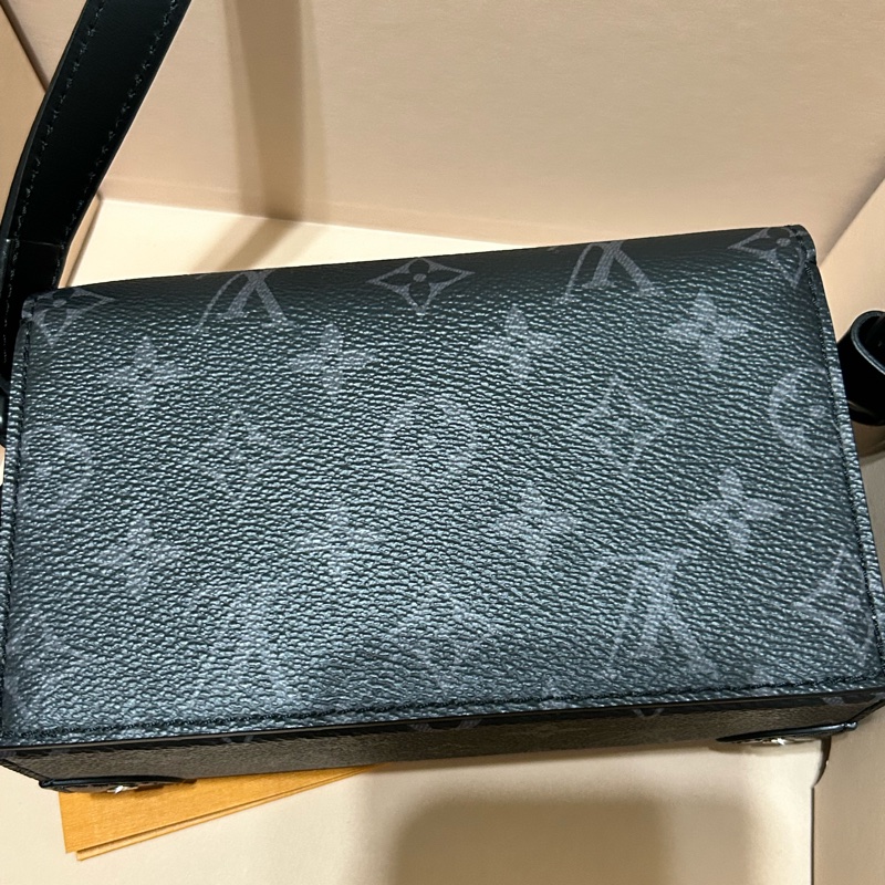 Louis Vuitton Steamer Mini 黑老花單肩包-6