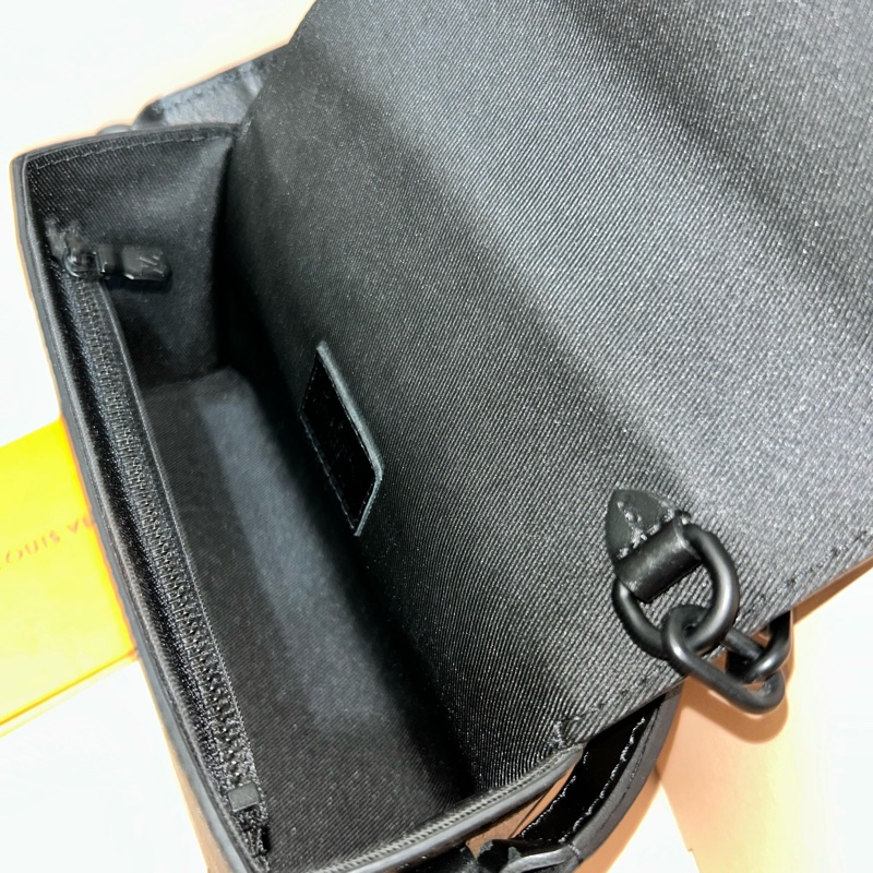 Louis Vuitton Steamer Mini 黑老花單肩包-8