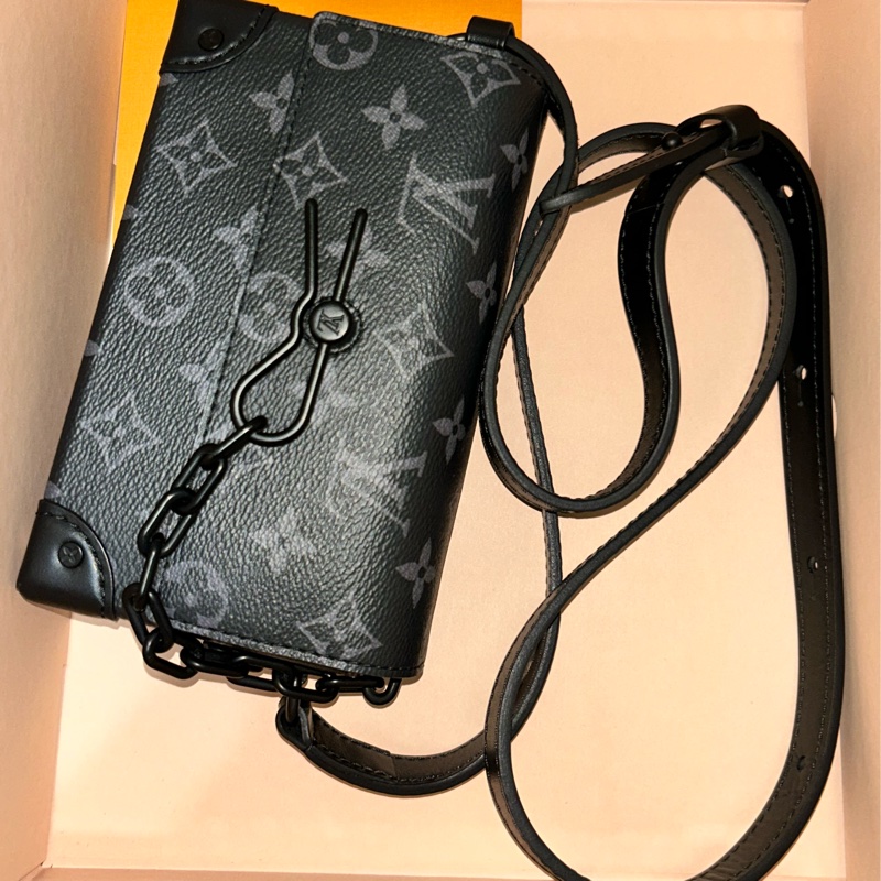 Louis Vuitton Steamer Mini 黑老花單肩包-12