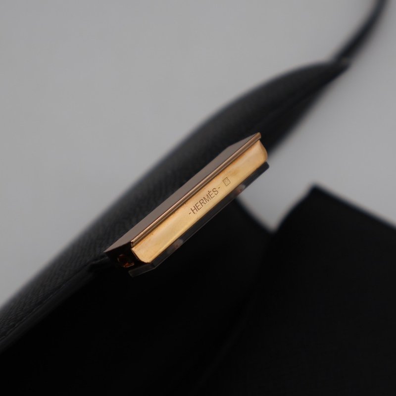 HERMES Mini constance 19 - 黑玫瑰金 W-6