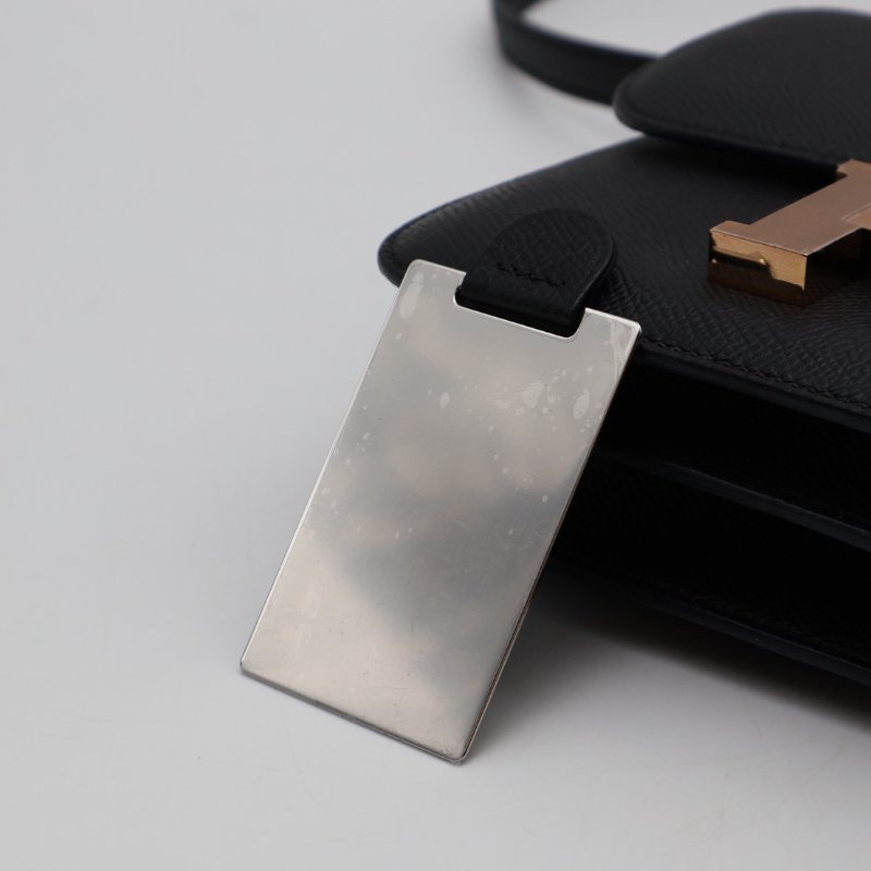 HERMES Mini constance 19 - 黑玫瑰金 W-9