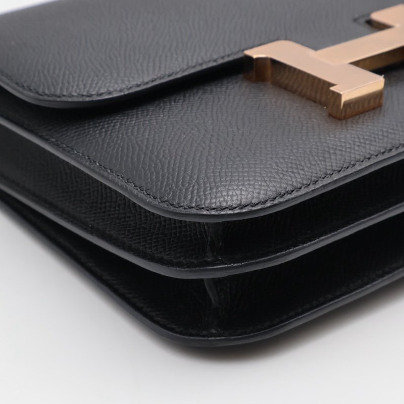 HERMES Mini constance 19 - 黑玫瑰金 W-11