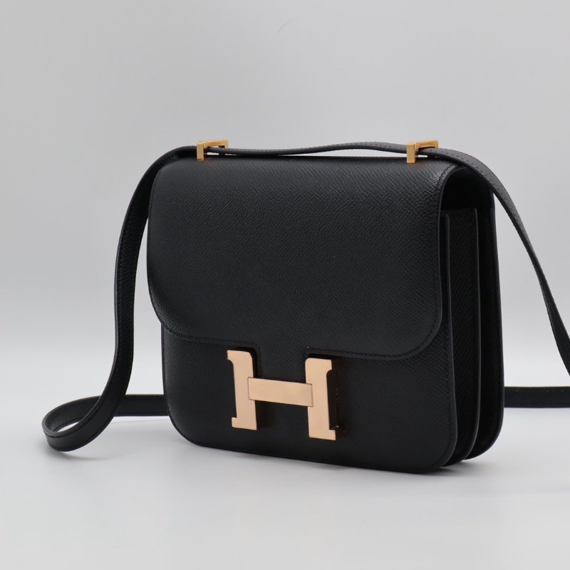 HERMES Mini constance 19 - 黑玫瑰金 W-13