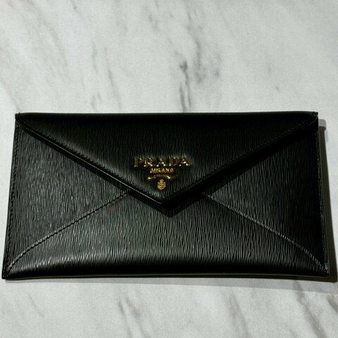 PRADA信封長夾 晶片款