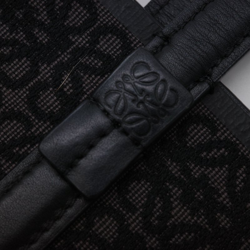 Loewe 羅威 Anagram T Tote 帆布緹花 小牛皮 手提托特包-5