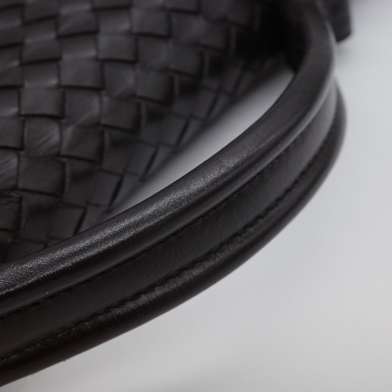 Bottega Veneta 寶緹嘉 Intrecciato 黑色 牛皮 編織包 公事包 手提包-8