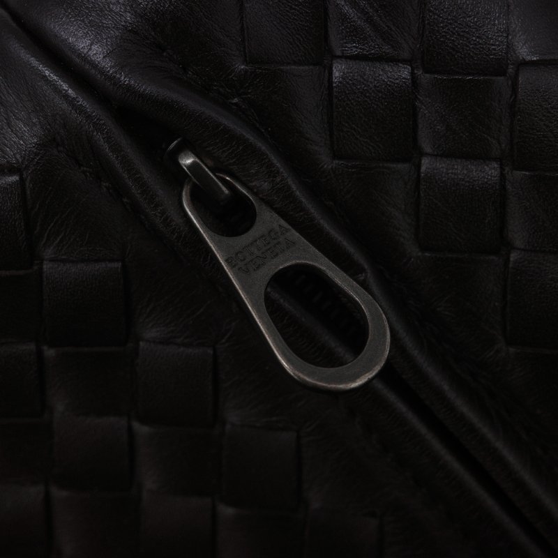 Bottega Veneta 寶緹嘉 Intrecciato 黑色 牛皮 編織包 公事包 手提包-14