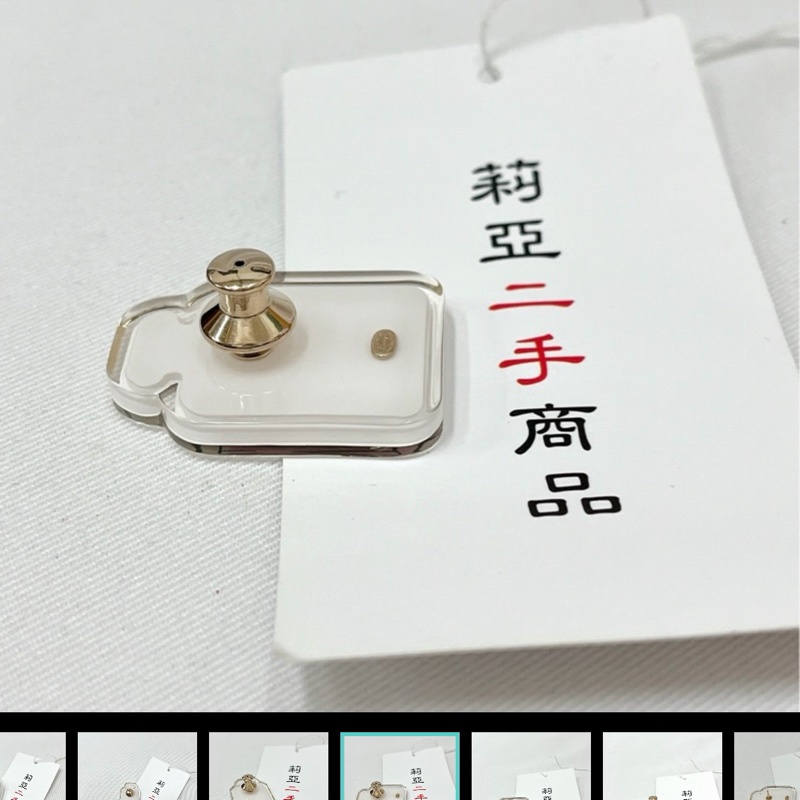 莉亞精品OChanel ABC795 24C 5號香水瓶胸針 二手-4