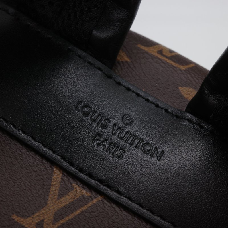 Louis Vuitton 路易威登 Josh NV Macassar老花 棕色 帆布 後背包-9