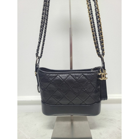 【包稅】CHANEL 黑色 Gabrielle 小號單肩包