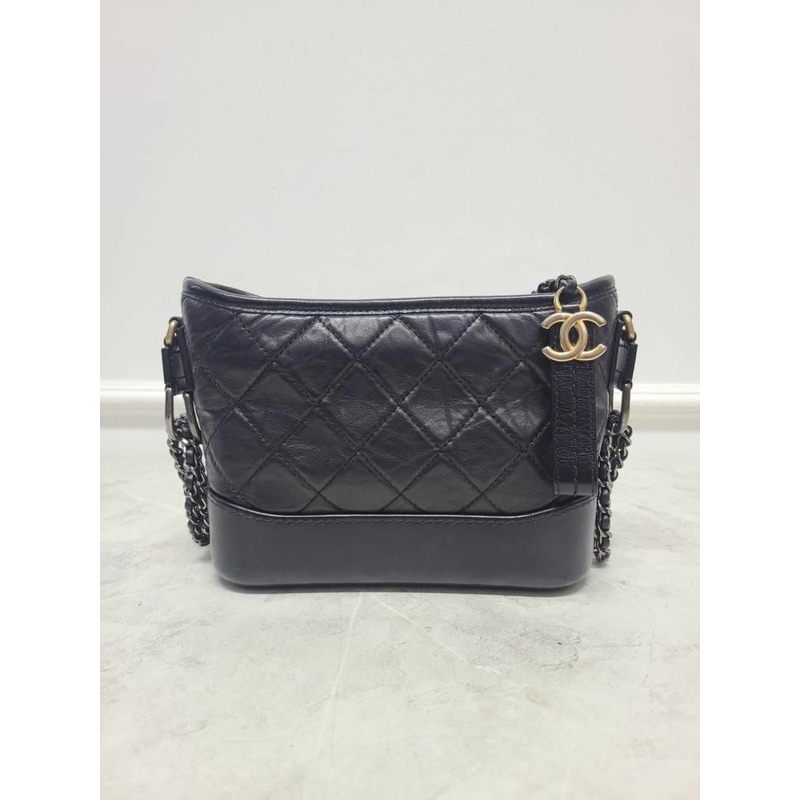 【包稅】CHANEL 黑色 Gabrielle 小號單肩包-1
