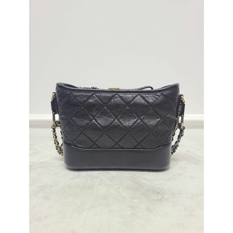 【包稅】CHANEL 黑色 Gabrielle 小號單肩包-5