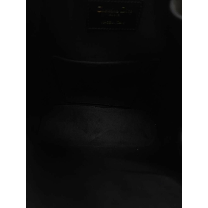 【包稅】DIOR 黑色CD壓花皮革中型水桶包-4