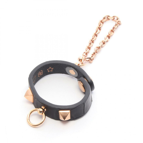 愛馬仕 Rival 其他配件 異國皮革 黑色 二手 女士