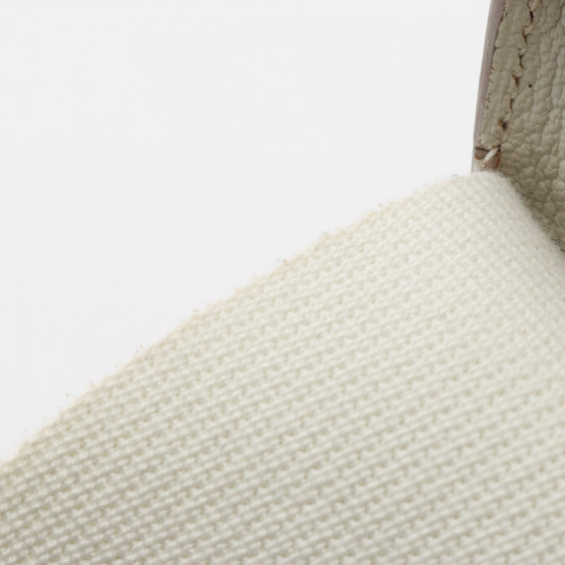 愛馬仕 Geta 肩挎包 B Chevre GHW 白色蘑菇色 二手 女士-5