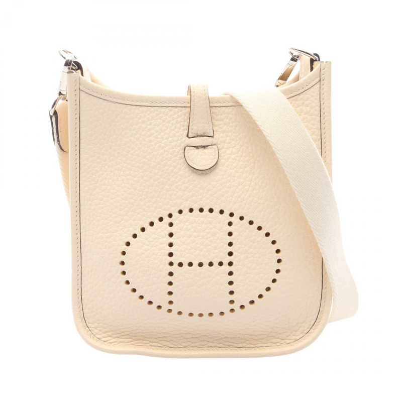 愛馬仕 Evelyne Amazon TPM 肩挎包 Z Taurillon Clemence Nata SHW-0