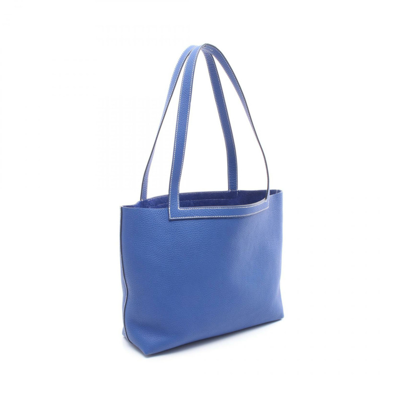 HERMES Cabas Sellier 31 Tote 單肩手提包 U Taurillon Clemence 藍色Royale-1