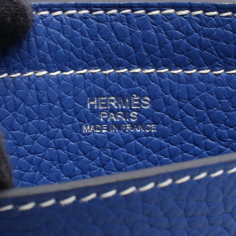HERMES Cabas Sellier 31 Tote 單肩手提包 U Taurillon Clemence 藍色Royale-3