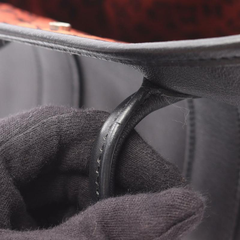 愛馬仕 Garden Twilly TTPM 手提包 I Swift 皮革黑色 SHW 二手女士-10